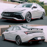 Full Overlay Kit for 2021+ Elantra N in Smoked or Black Out